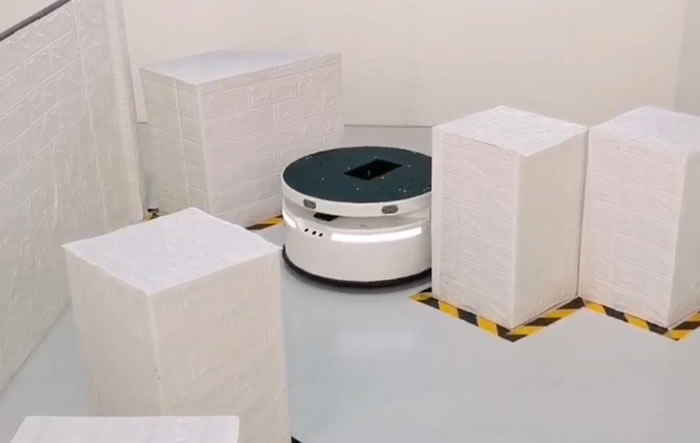 小型圓形機器人輪式底盤