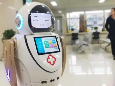 科技抗疫係列：創澤智能機器人《創創》入職醫院抗擊疫情