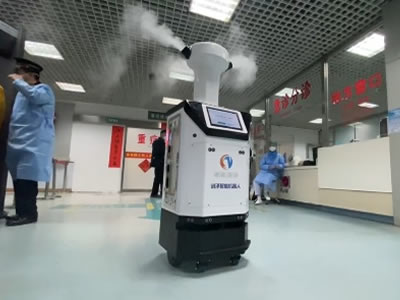 醫院智能消毒機器人