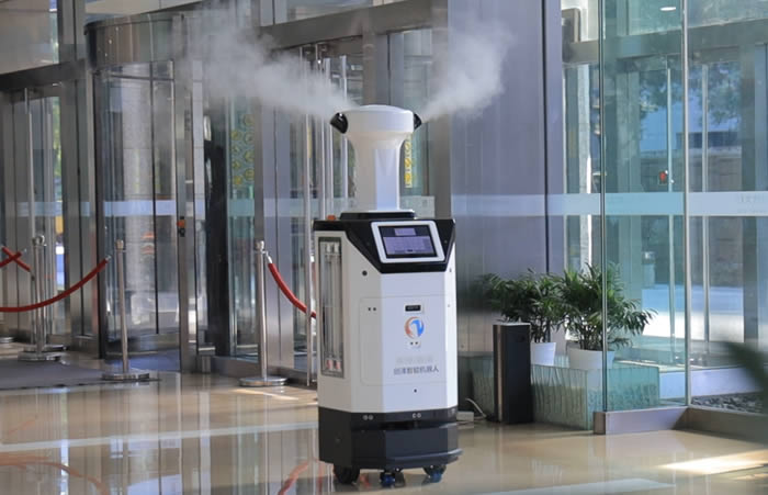 創澤防疫消毒機器人